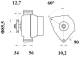 Generator - MG144 MAHLE