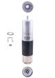 Kraftstofffilter - KL169/6D MAHLE - 0000902452, 0143230020, 101339