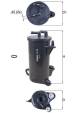 Kraftstofffilter - KL764D MAHLE - 16900RZ0G01, ALG-4046, FCS855