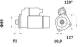 Starter - MS882 MAHLE - 5801724995