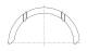 Thrust Washer, crankshaft - 209AS21556000 MAHLE - 5010295447, 79482600, A309/4
