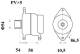 Generator - MG451 MAHLE - 0124415002, 09117851, 437422
