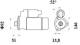 Starter - MS885 MAHLE - 0001330060, 115756, 19081012