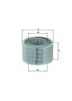 Luftfilter - LX718 MAHLE - 13721342355, C1530/1, SA5162
