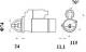 Starter - MS86 MAHLE - 0001109035, 1000199506, 112534