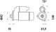 Starter - MS941 MAHLE - 108005, 116449, 51.26201.9287