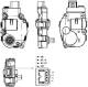 Control, blending flap - AA18000P MAHLE - 2218200042, 31449069, 351344041