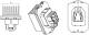 Regulator, passenger compartment fan - ABR76000S MAHLE - 106076, 351321-764, LR031677