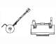 Resistor, interior blower - ABR84000P MAHLE - 1698240, 351332171, 16982407