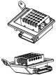 Resistor, interior blower - ABR86000P MAHLE - 0018358706, 109124, 351332201