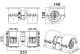 Interior Blower - AB145000P MAHLE - 1672500, 351043091, 87752