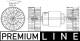 Interior Blower - AB152000P MAHLE - 0038300608, 351043381, 87400