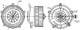 Interior Blower - AB17000S MAHLE - 0394791, 058011N, 069412662010