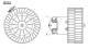 Interior Blower - AB193000S MAHLE - 069412681010, 351104771, 64118361913