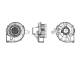 Interior Blower - AB19000P MAHLE - 009157121, 069412665010, 34240