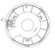 Interior Blower - AB264000P MAHLE - 1548220, 34328, 351151021
