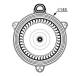 Innenraumgebläse - AB267000P MAHLE - 0130115703, 2092407, 351151121