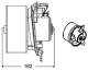 Interior Blower - AB275000P MAHLE - 351332331, 3542611C2, BOA8041500879