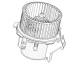 Interior Blower - AB41000P MAHLE - 009158211, 05991202, 069412675010