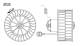 Interior Blower - AB44000S MAHLE - 069412678010, 1385124, 34121