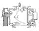 Compressor, air conditioning - ACP628000P MAHLE - 351008-051, 97701A2400, F500JDCKA05