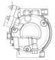 Compressor, air conditioning - ACP635000P MAHLE - 320141G, 351008-151, 511213