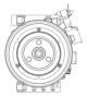 Compressor, air conditioning - ACP635000P MAHLE - 320141G, 351008-151, 511213