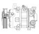 Compressor, air conditioning - ACP635000P MAHLE - 320141G, 351008-151, 511213
