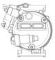 Compressor, air conditioning - ACP637000P MAHLE - 320085G, 351008-201, 511133