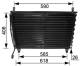 Condenser, air conditioning - AC167000P MAHLE - 0806.2004, 102693, 121940N