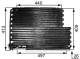 Condenser, air conditioning - AC343000S MAHLE - 222001N, 351301311, 35192
