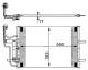 Condenser, air conditioning - AC386000S MAHLE - 0825.3020, 103621, 112021N