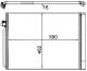 Condenser, air conditioning - AC405000S MAHLE - 052019N, 06005377, 0802.2031