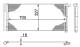 Kondensator, Klimaanlage - AC425000S MAHLE - 107188, 15801PR, 172009N