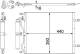 Condenser, air conditioning - AC445000S MAHLE - 072037N, 08213036, 105152