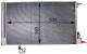 Condenser, air conditioning - AC552000P MAHLE - 08072046, 13241737, 152039N