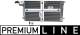 Condenser, air conditioning - AC566000P MAHLE - 0810.3044, 105463, 260739