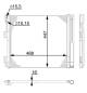 Condenser, air conditioning - AC570000S MAHLE - 08213041, 107154, 13005355