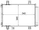 Condenser, air conditioning - AC611000S MAHLE - 08072048, 105478, 260451