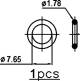 Condenser, air conditioning - AC636000P MAHLE - 0807.2039, 105711, 13267648