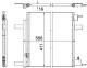 Condenser, air conditioning - AC636000P MAHLE - 0807.2039, 105711, 13267648