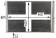Condenser, air conditioning - AC68000P MAHLE - 0995000354, 107647, 122037N