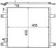 Condenser, air conditioning - AC705000S MAHLE - 0838.3001, 1371355, 162022