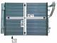 Kondensator, Klimaanlage - AC709000P MAHLE - 0828.3037, 105075, 260403
