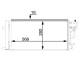 Condenser, air conditioning - AC71000S MAHLE - 351008-464, 562055N, 82015713