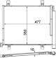 Condenser, air conditioning - AC747000P MAHLE - 042025N, 08103103, 1S0816411