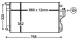 Condenser, air conditioning - AC770000P MAHLE - 0833.3038, 350078, 351343091