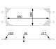 Condenser, air conditioning - AC783000S MAHLE - 0806.2098, 107378, 132013N