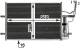 Condenser, air conditioning - AC791000P MAHLE - 103621, 1223636, 260410