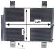 Condenser, air conditioning - AC824000S MAHLE - 08153060, 105539, 11005064